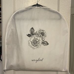 Sara Gabriel Veil w/ scattered pearls & crystals. 2 layer, floor length